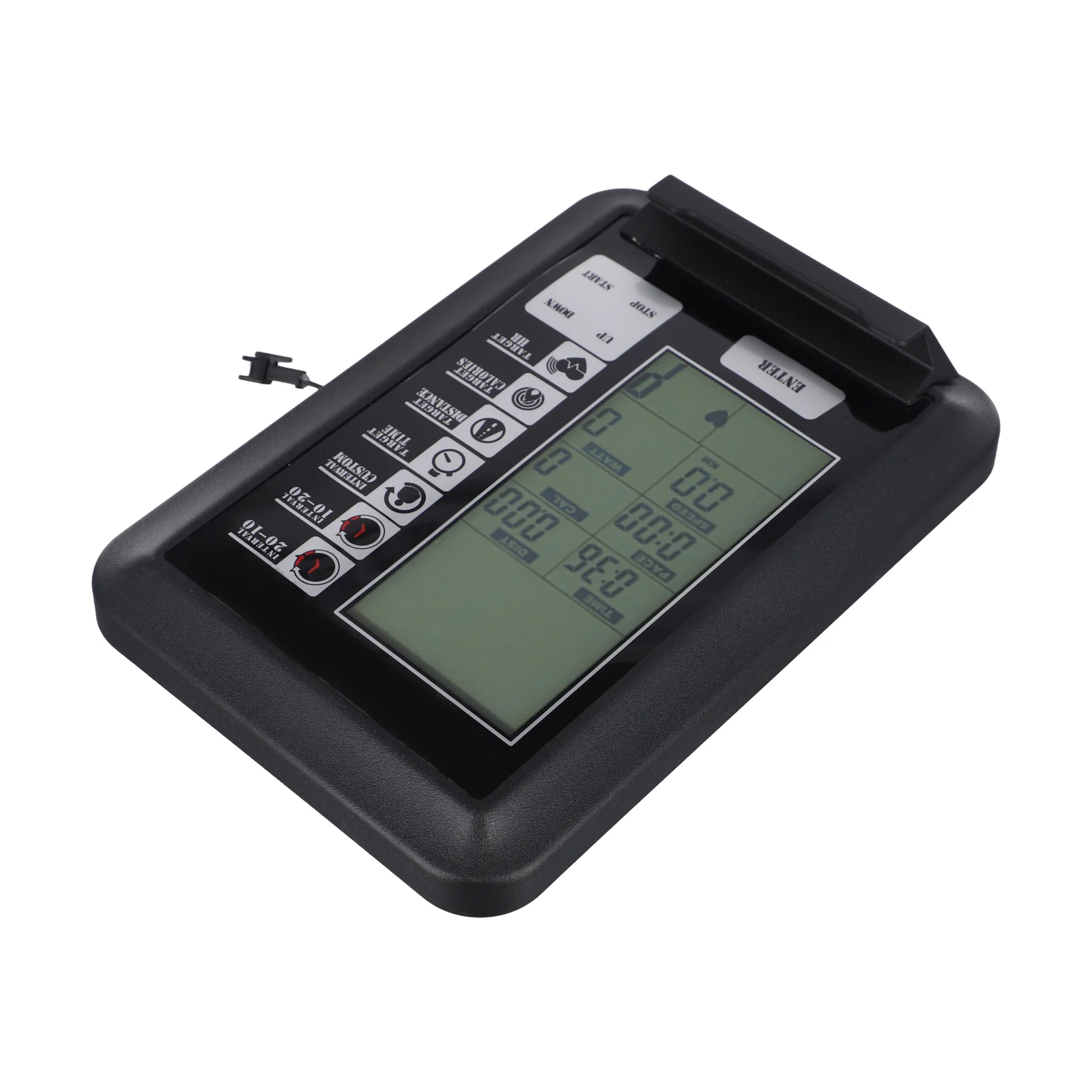 Пластиковый дисплей спидометра для велотренажеров с многофункциональными