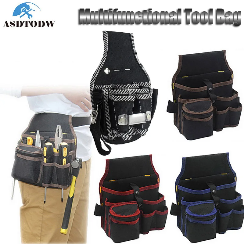 

Многофункциональная сумка для инструментов из нейлоновой ткани, Набор отверток, держатель, сумка для инструментов, карман для пояса электрика