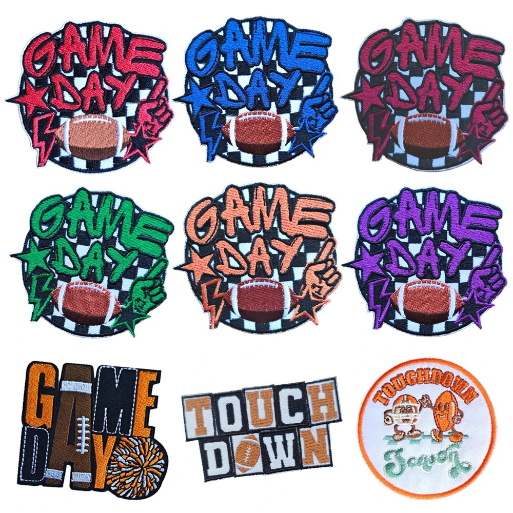 Эмблема на день игры аксессуары для одежды значок наклейка с вышивкой наклейки