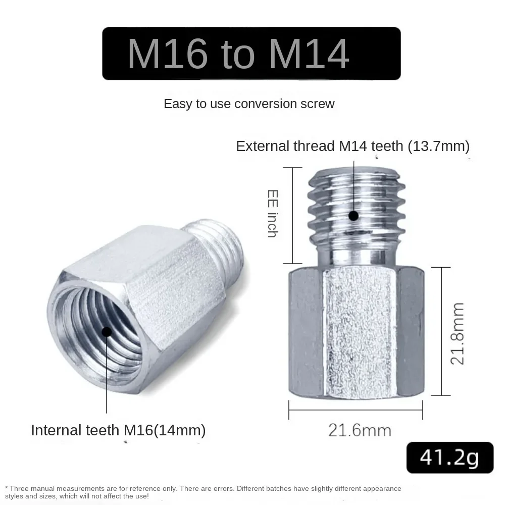 

Преобразовательный винт для угловой шлифовальной машины M14-M10/M10-M14/M14-M16