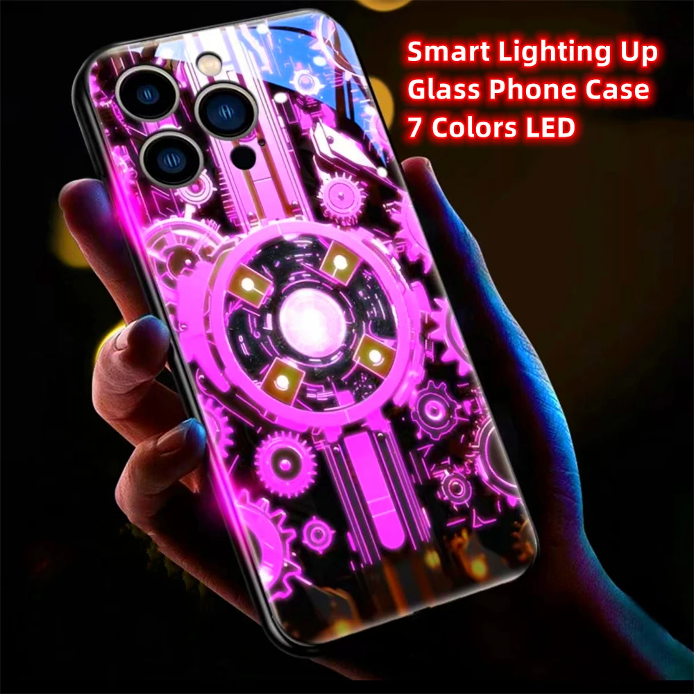 Проигрыватель бронированный светодиодный светящийся чехол из закаленного