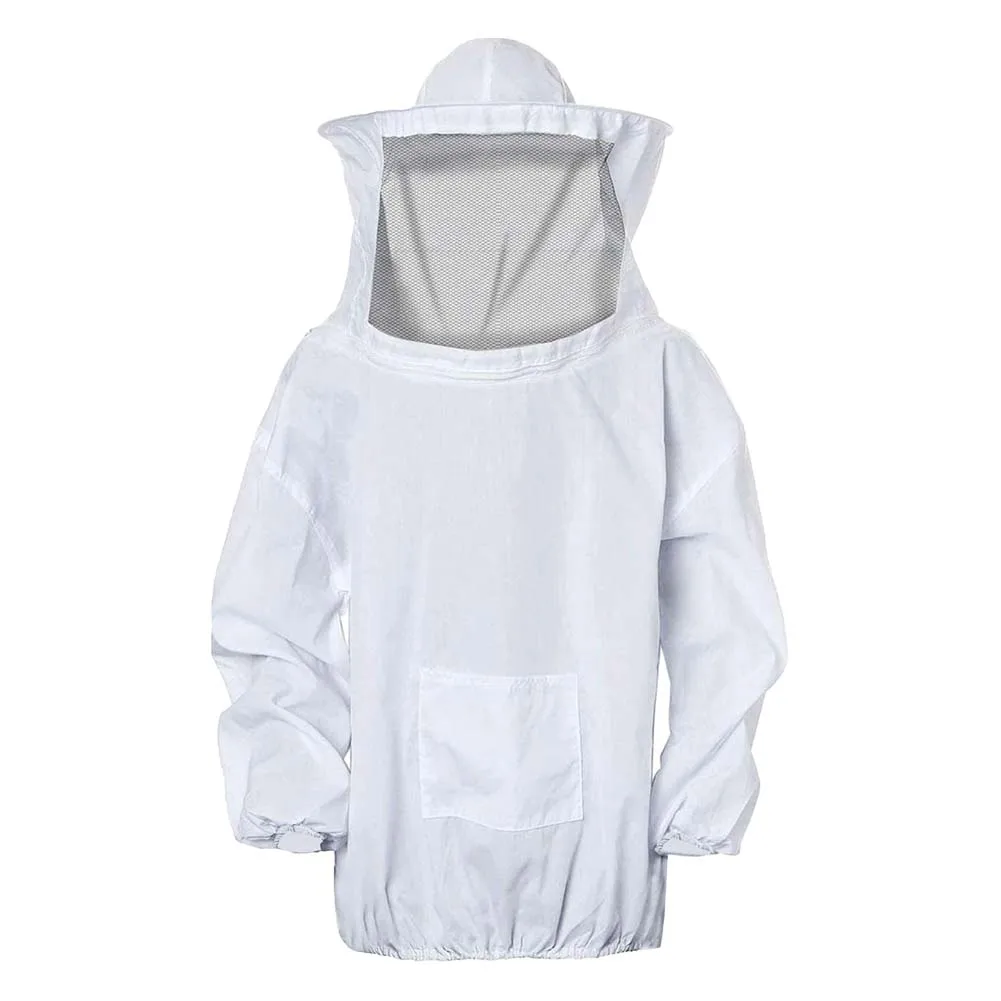 

Белая защитная куртка для пчеловодства