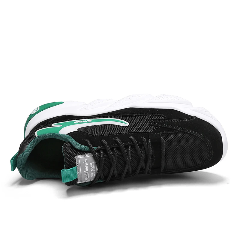 Men Fashion Casual Running Shoes Man Autumn New Sport Sneakers Classical Thick-soled Mesh Breathable Casual Shoes Men Sneakers