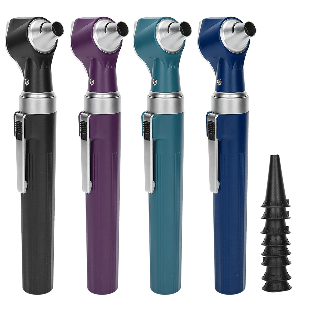 

Портативный профессиональный диагностический комплект, осмотр ушей, отоскоп, барабан, эндоскоп, зеркало, ушной чистый Электрический отоскоп, комплект