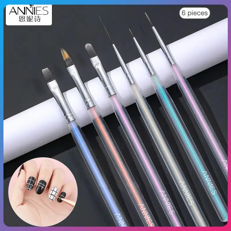 

Multi-role Nail Accessories Simple Operation Line Brush Finger Nails Art Wire Drawing Pen Not Easy To Deform Firm Halo Dye Pen