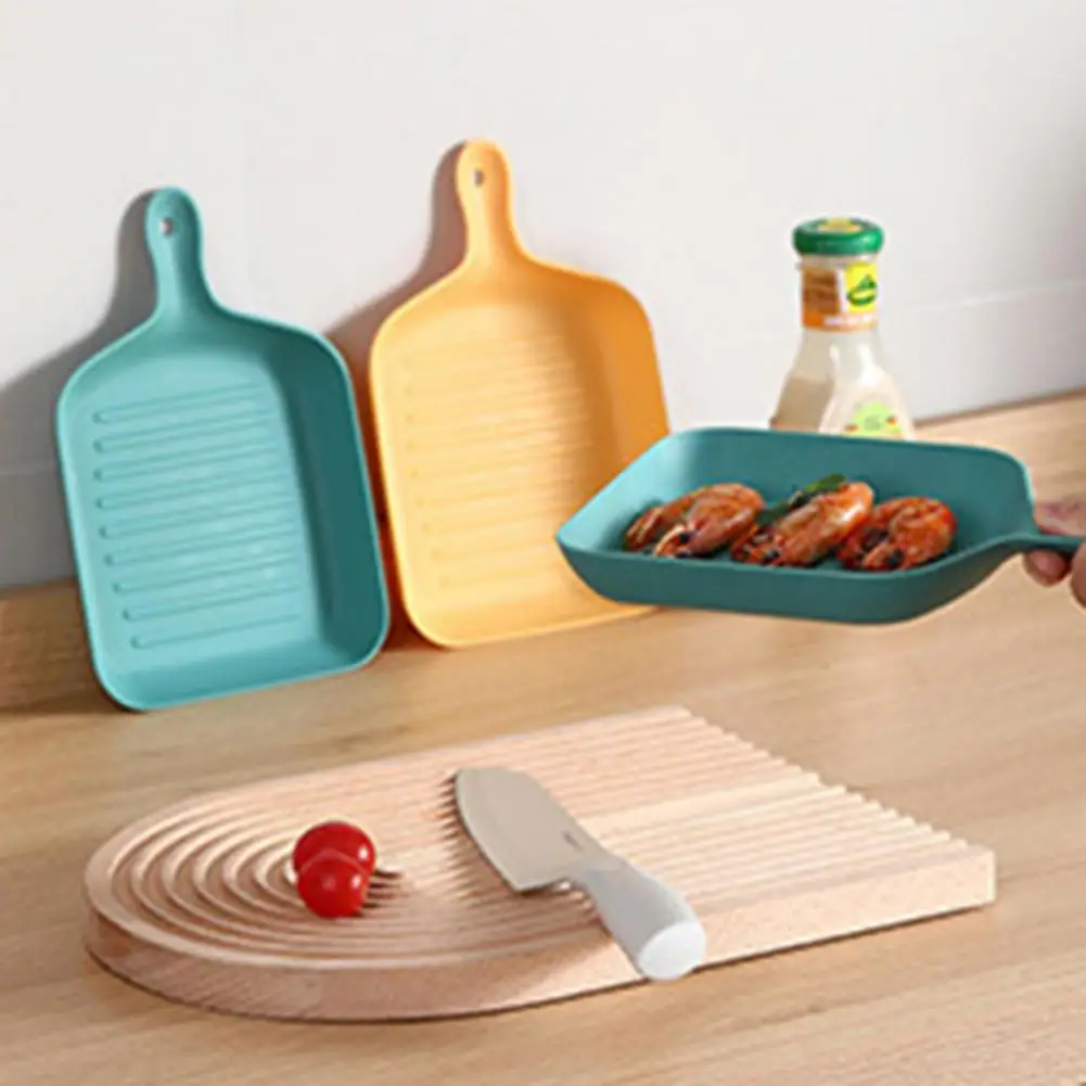 

Useful 4 Colors Smooth Edge Ultra-Light Desktop Spit Bone Dish Fruit Tray for Living Room Spit Bone Dish Fruit Tray
