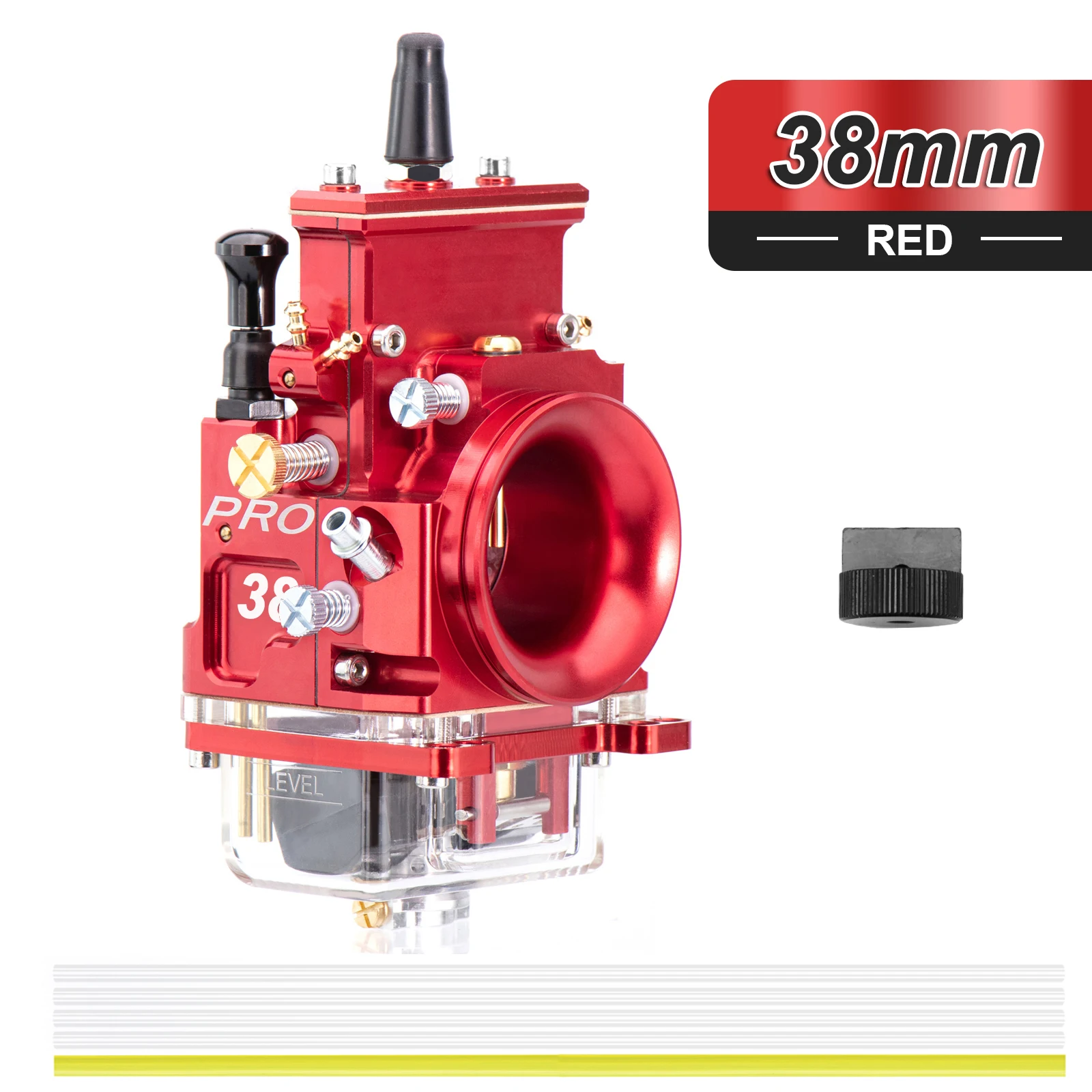 

ZS MOTOS для 2-тактного карбюратора Lectron Billetron PRO серии 36 38 40 мм Карбюратор Lectron с ЧПУ с винтами для смешивания воздушно-топлива