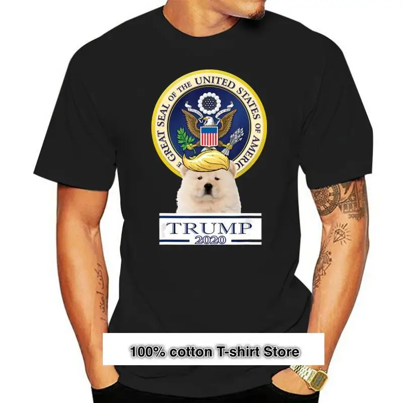 

Camiseta de My Chow para Трамп, camiseta с индивидуальным принтом