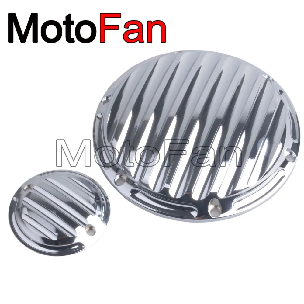 

Motorcycle Custom Derby Timer Cover Timing Covers Chrome for Harley Sportster 883 XLH883 Roadster XL883R Low XL883L