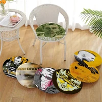 movie taxi driver simplicity multi color dining chair cushion circular decoration seat for office desk buttocks pad