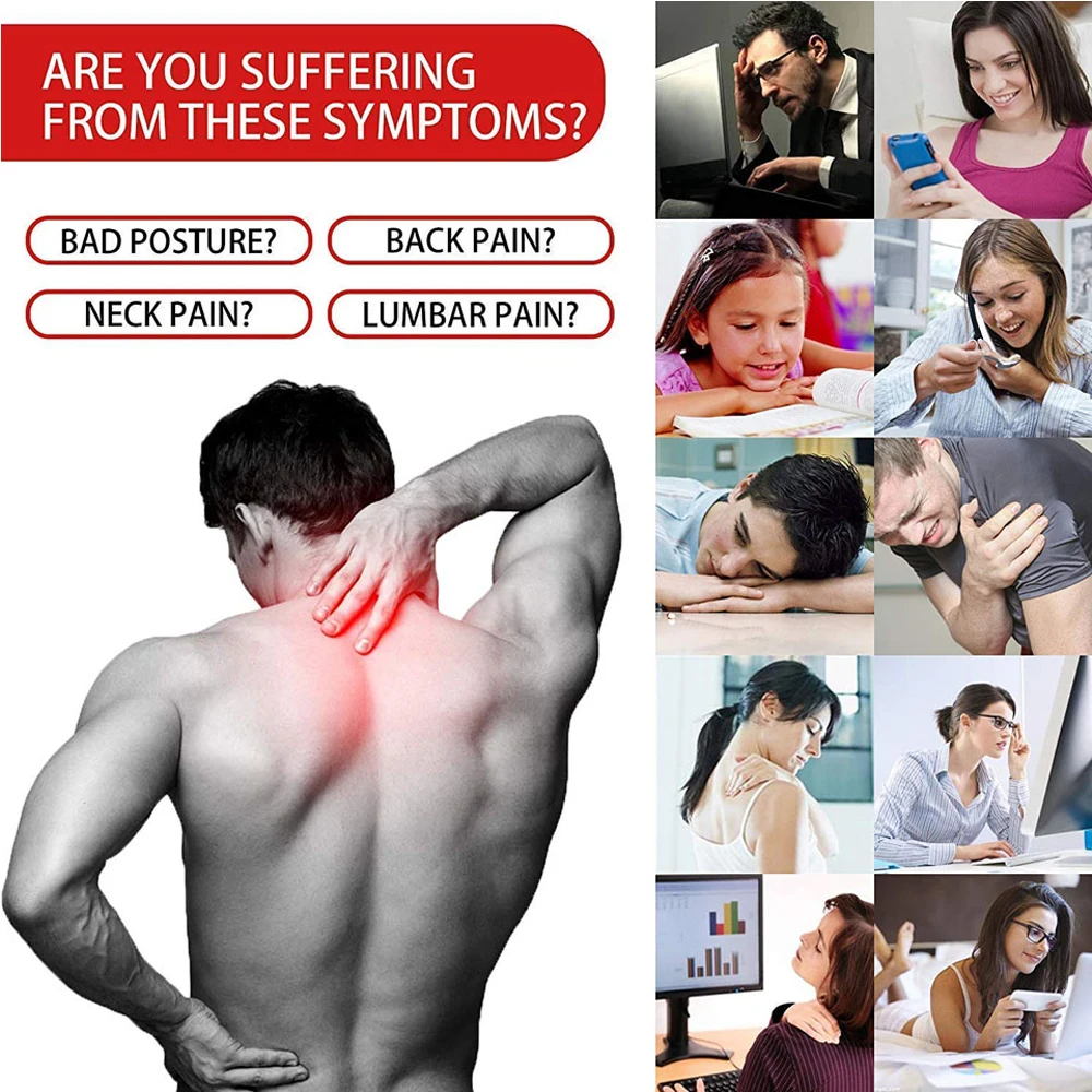 1 шт. пояс для коррекции осанки спины регулируемый ключицы позвоночника плеч