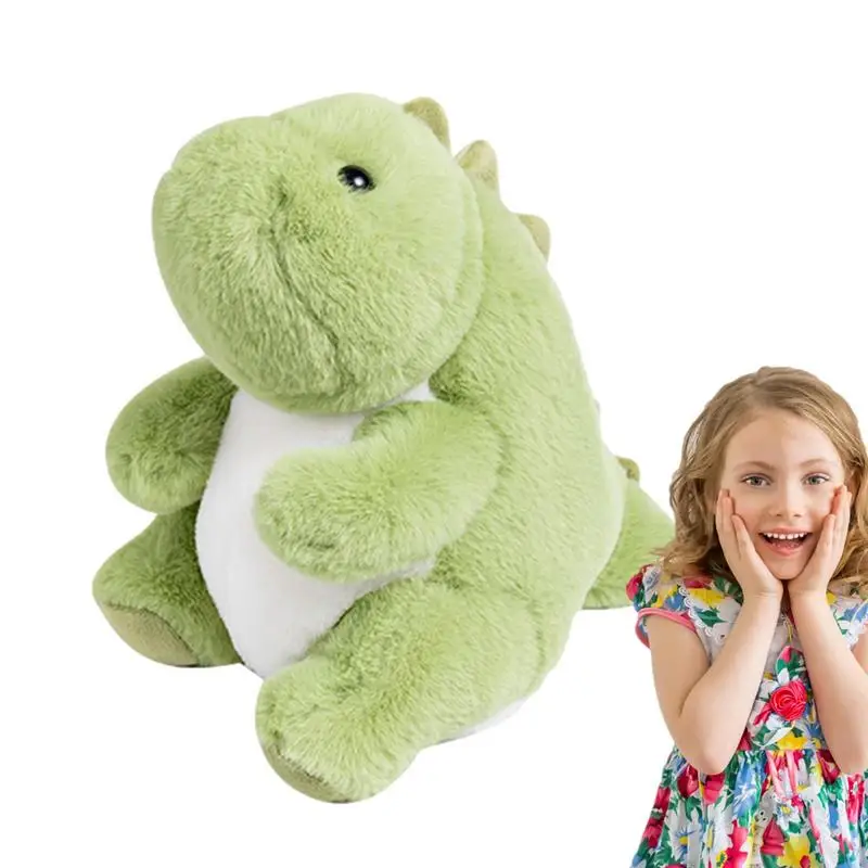 

Dinosaur Stuffed Animal Kids Stuffed Animal Accompany Toy Soft Cute Throw Pillow For Boys & Girls Colorful Children Accompany To