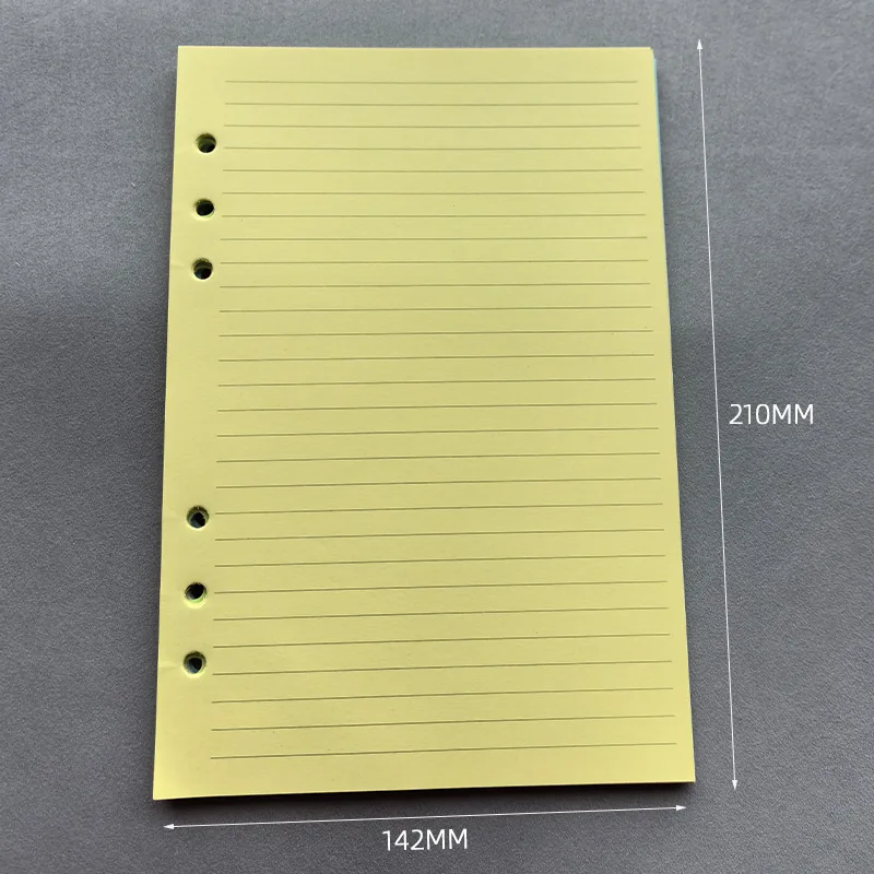 

Коликий блокнот А5/А6, 50 листов, цветные