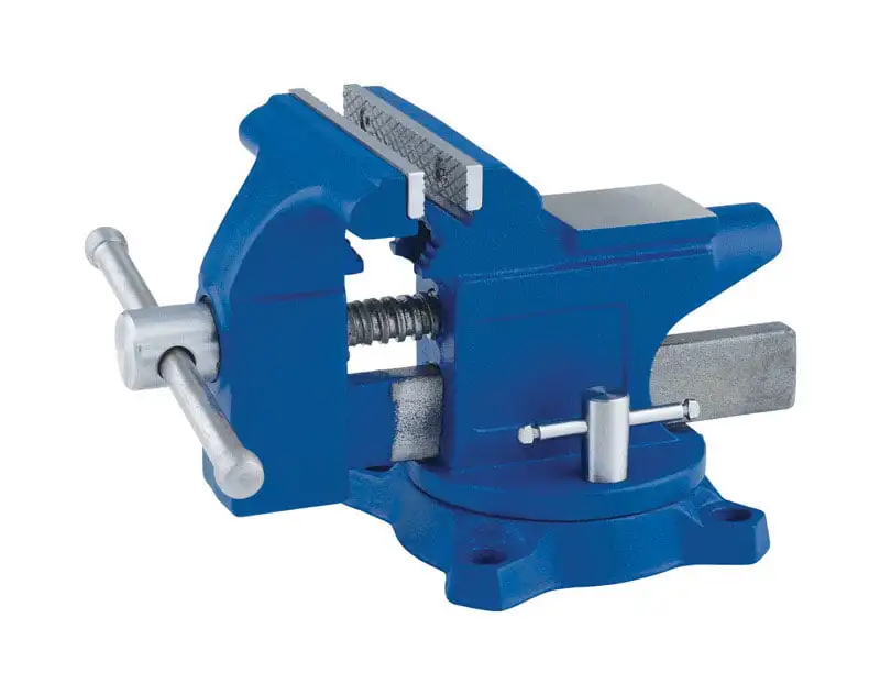 

in. Steel Workshop Bench Vise Swivel Base car accessories car products