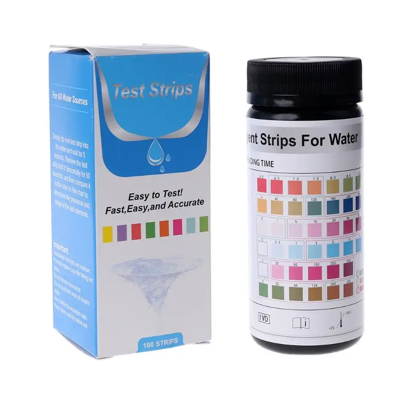 

Pool & Spa Test Strips Quick & Accurate Pool Test Strips 6-1 Pool Test Kit