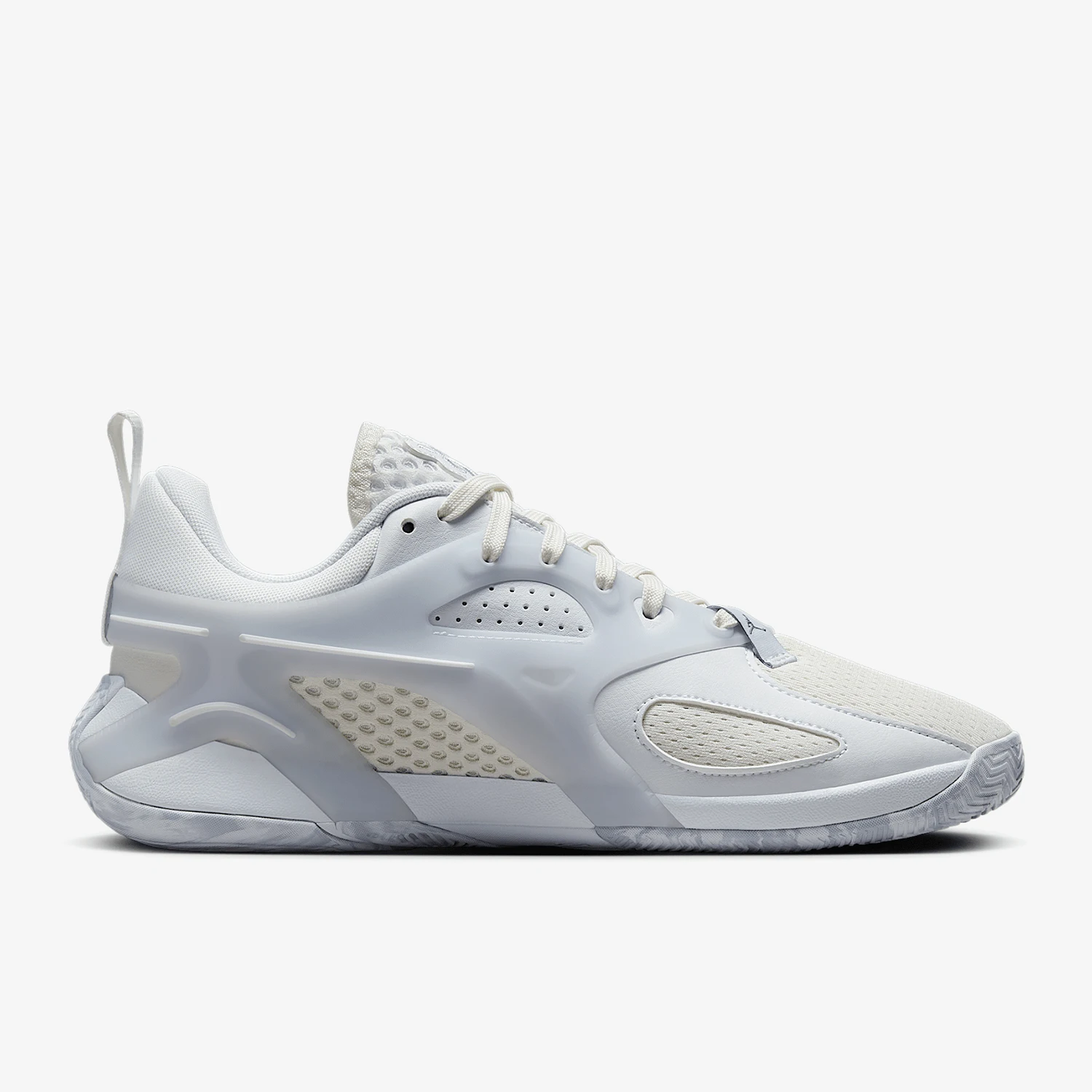 Фото Официальные баскетбольные кроссовки Nike JORDAN унисекс, прочные дышащие низкие кеды HV4059-101 №3
