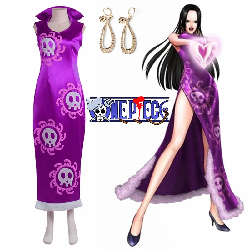 

Серьги для косплея Аниме Боа Хэнкок, Карнавальная Одежда для Хэллоуина