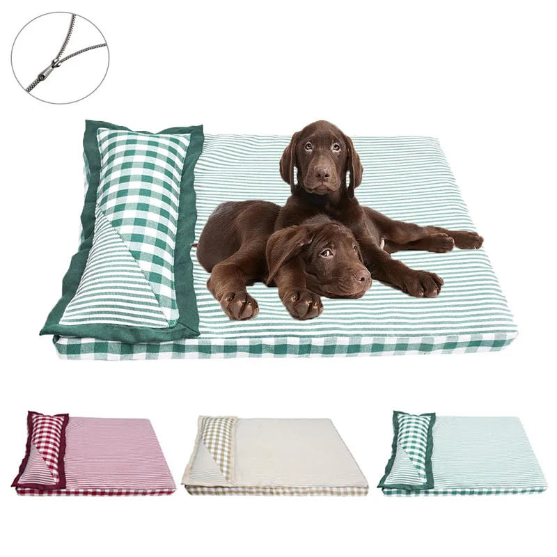 

Коврик для домашних животных, нескользящий, съемный диван, решетчатая кровать для собак, универсальная теплая подушка для кошек на любую по...