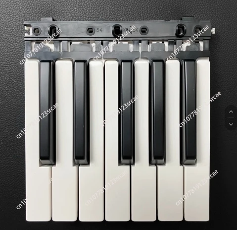 Фото Для Yamaha PSR-E203 E213 E223 E233 E253 E303 E323 E333 E353 E403 белые черные клавиши Запчасти для клавиатуры №2