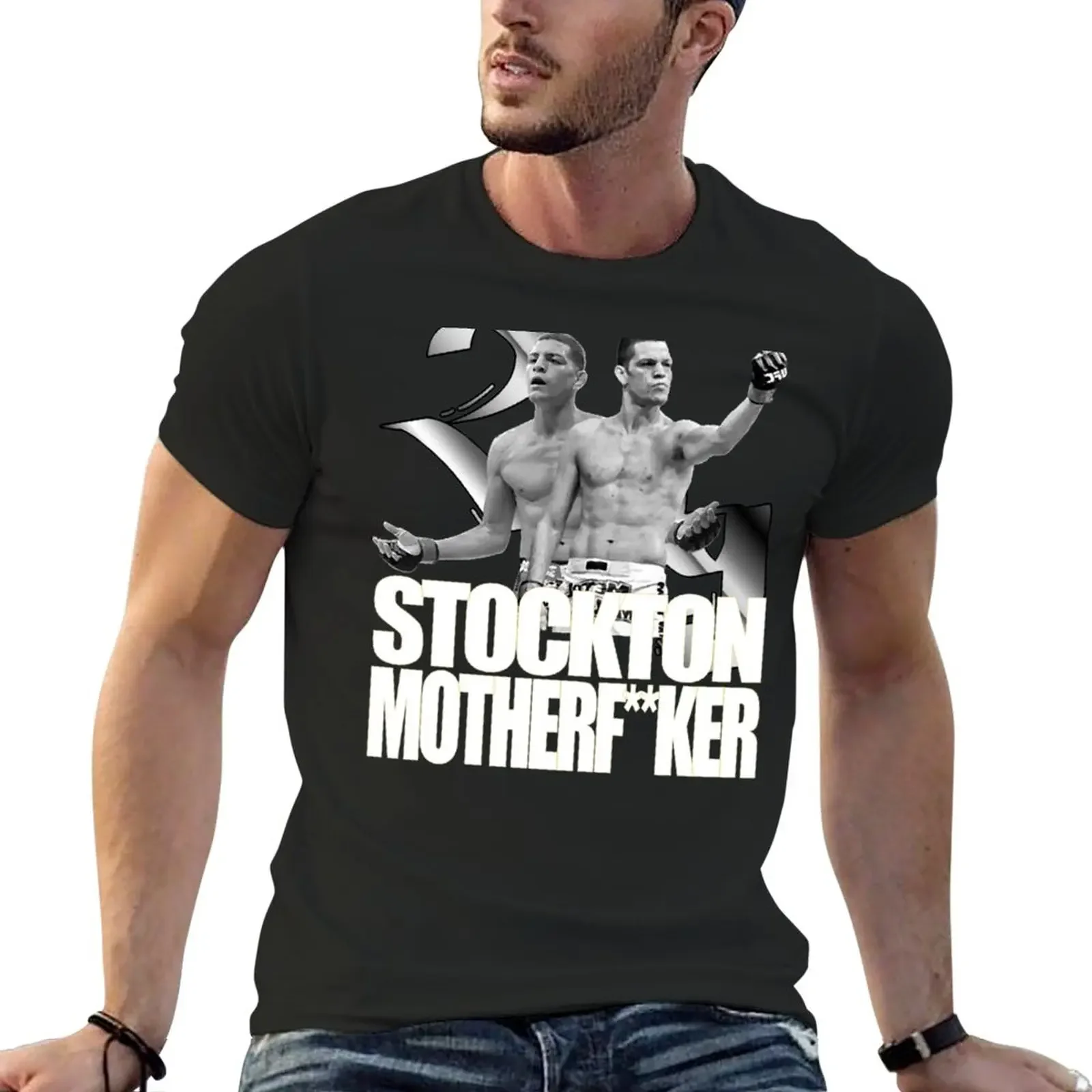 Новая футболка Diaz Bros Stockton MFker Essential для мальчиков с животным принтом простая