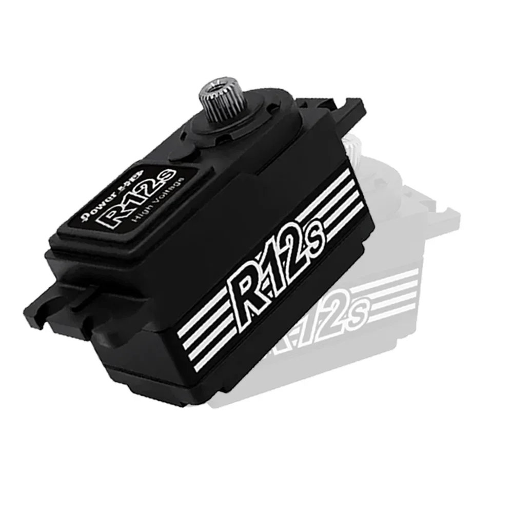 Power HD R12 R12S 12 кг высокоточный бесщеточный сервопривод Matel Gear 6 0 ~ 8 4 В для