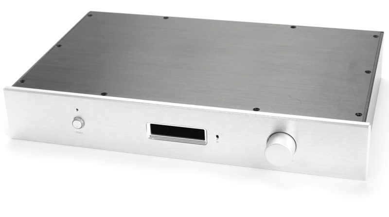 

New Ak4497eq Full Aluminum Dac Chassis Hifi Diy Box 430*255*72mm