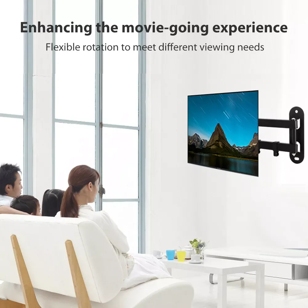 

360 Rotating For Amazon Echo Show 15 Smart Display Aluminum Alloy Stand Monitor arm bracket Folding Adjustable Height