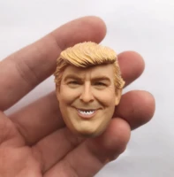 16 male soldier america president donald trump head carving sculpture model accessories fit 12 action figures body in stock