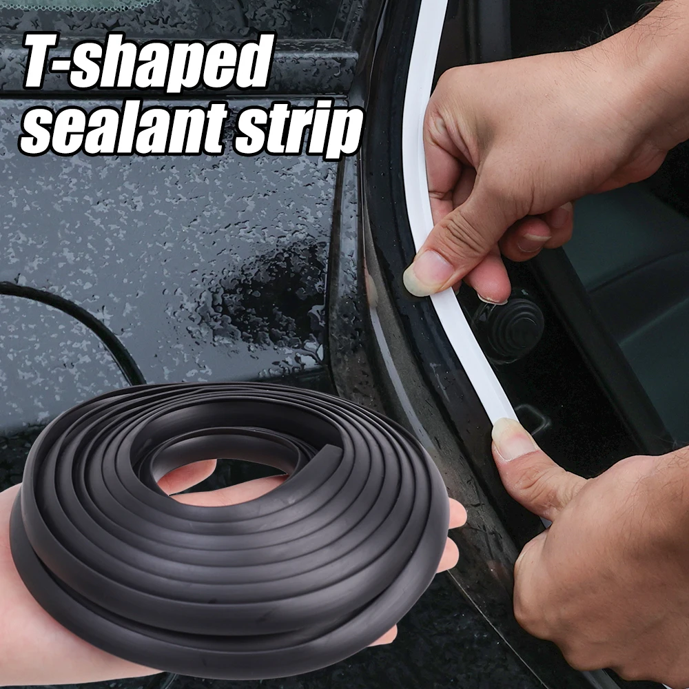 

Car Sealing Strip Weatherstrip Rubber Door Universal Sealing Strip Waterproof Gap Filler Soundproof Strip Automobile Accessories
