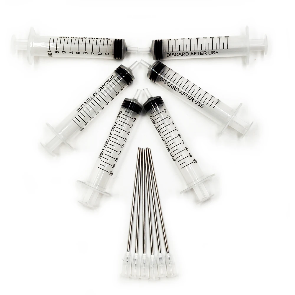 6 шт. Добавить чернильный инструмент 10 мл шприц для струйной печати Epson Canon Brother Hp