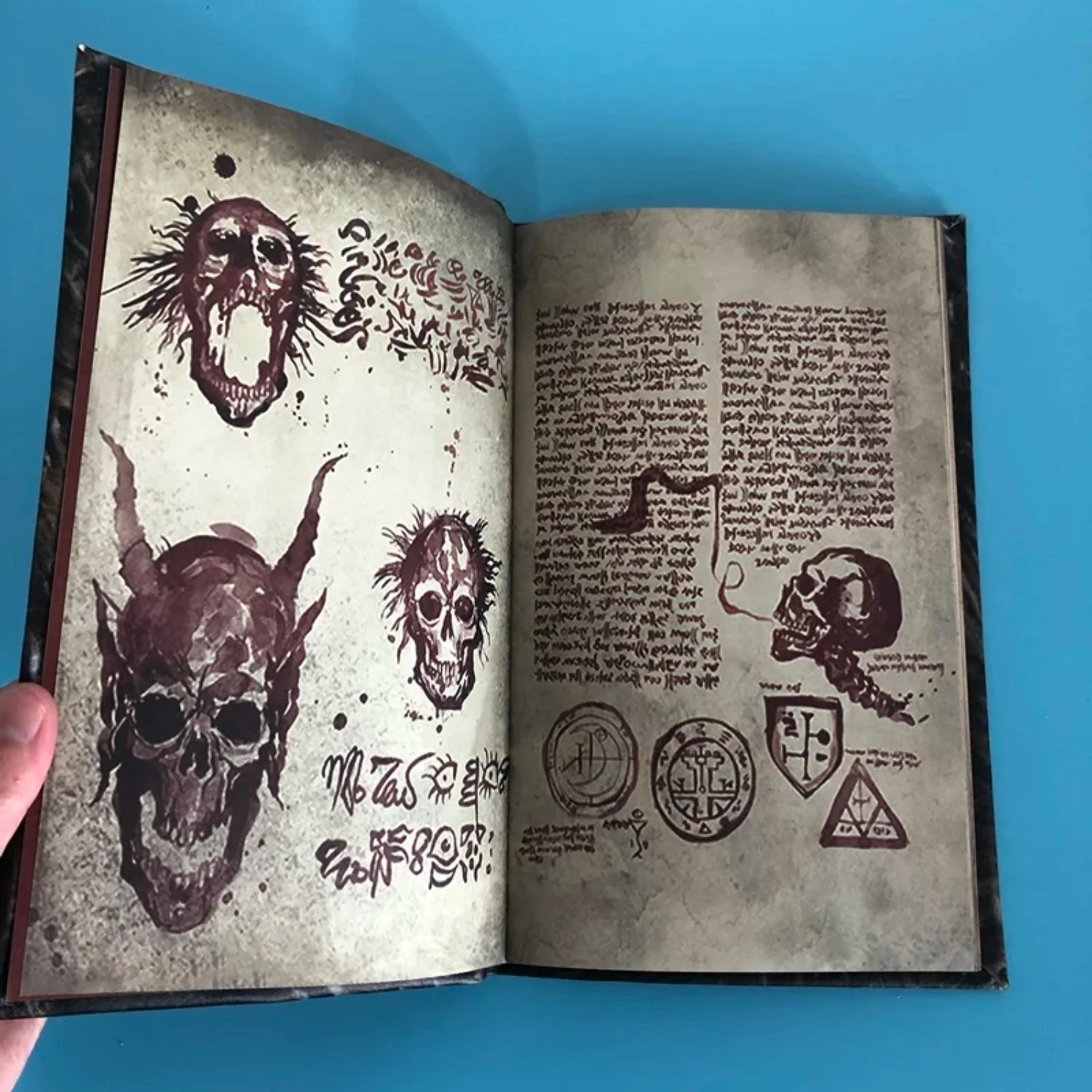 Новая книга Necronomicon Dark Magic Book Demon Evil Dead Summon Алтарь Церемония Опора Коллекция книг