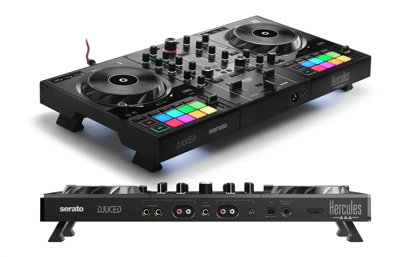 

100% Аутентичный Hercules DJ DJControl Inpulse 500 2-канальный DJ-контроллер