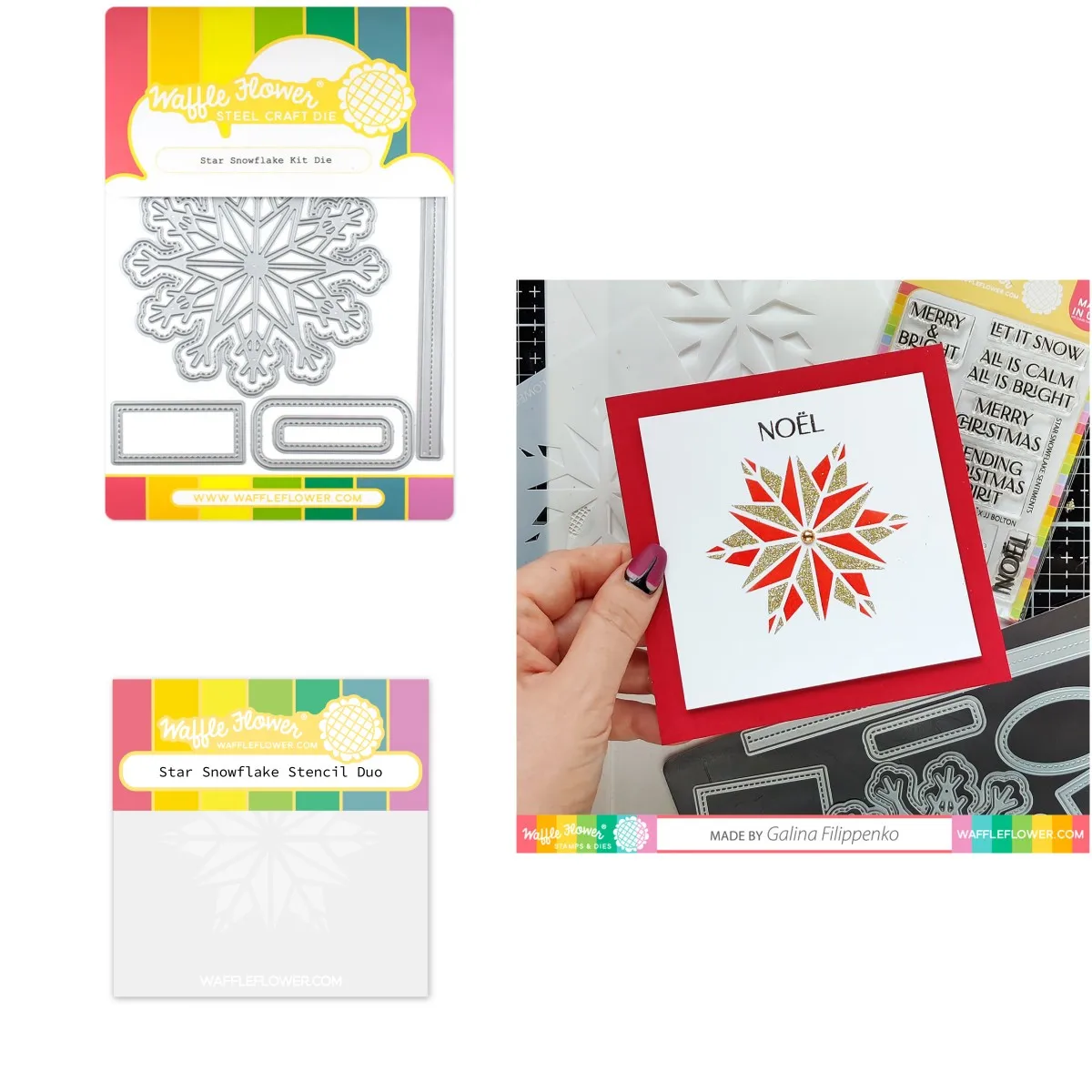 

Star Snowflake 2023 Arrival New Metal Cutting Dies Stencils Scrapbooking Stamp Photo Album Decorative Embossing DIY Paper Cards