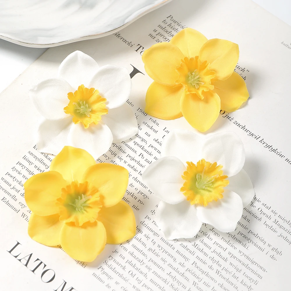 

Искусственные шелковые ромашки 6 см, набор из 10 штук