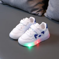 children sport shoes with led lights 1 to 6 years old kids shoes boys girls toddler anti slippery sneakers with luminous sole