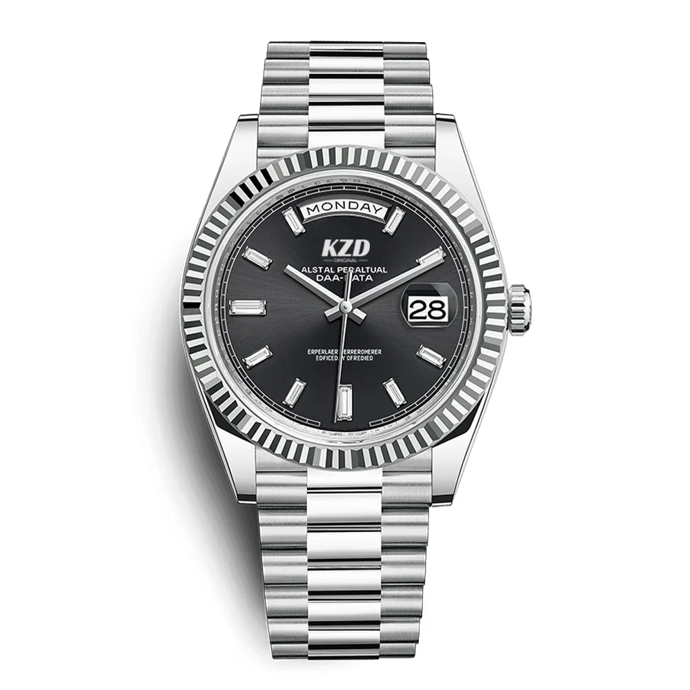

Original Brand Dial Sapphire Glass Watches Men Waterproof daydate Men's Watch Mechanical Automatic Diver Luxury Watch AAA Clock