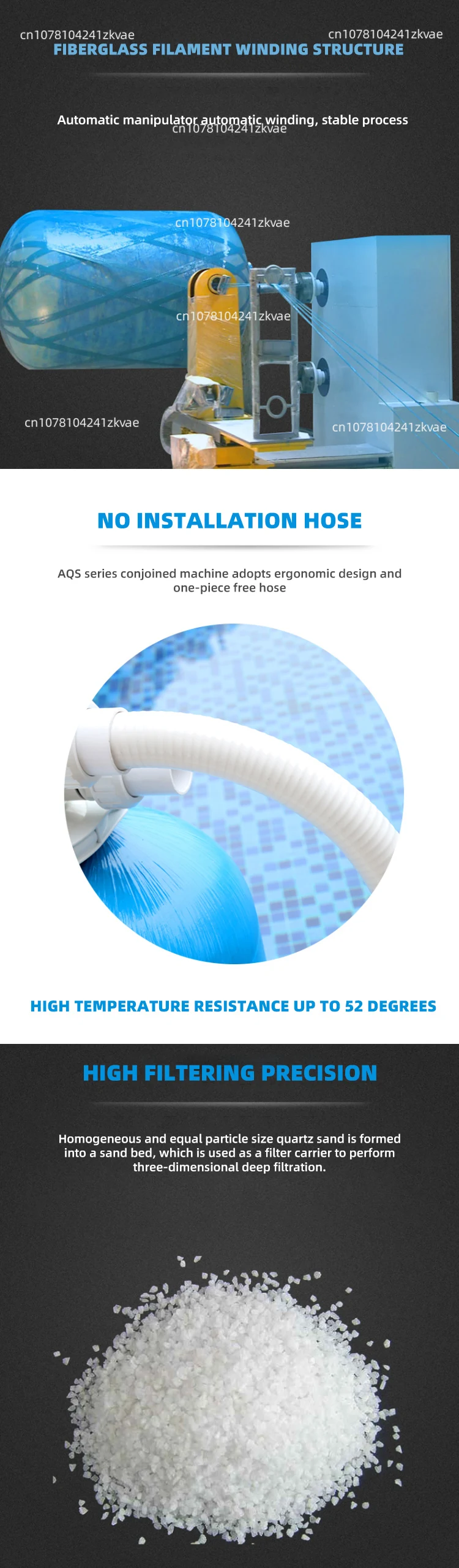 Сверхсамовсасывающий фильтр для очистки воды