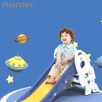 baby toy slide newborn foldable exercise safe reliable playground equipment cartoon indoor home slide playground combination