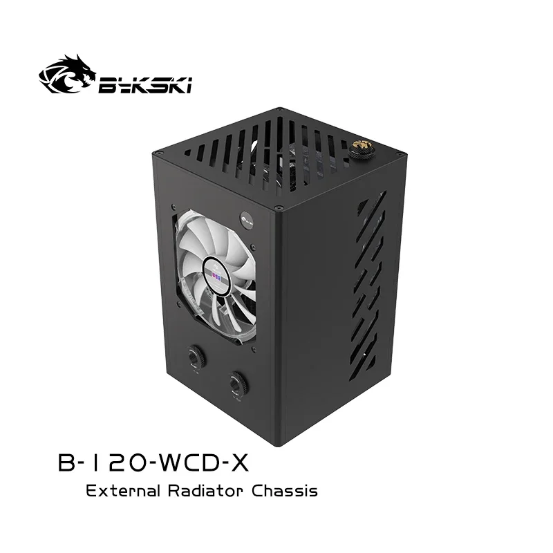 Bykski Внешнее водяное охлаждение 120 Медный радиатор + насос DDC вентиляторов