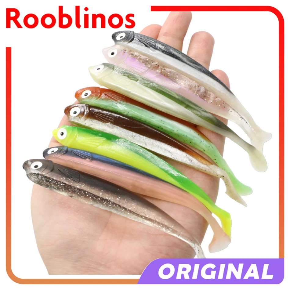 Мягкая приманка Rooblinos рыболовные приманки океанская лодка озеро река
