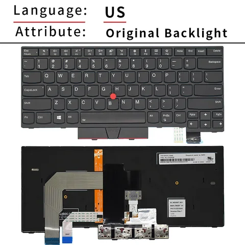 Русская клавиатура для ноутбука Lenovo ThinkPad  T460S T470