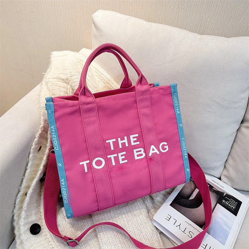 Luxury Bag Woman 2023 New Travel Handbags Tote Bags For Women Female Casual Canvas Shopper Beach Bag Wonmen Luxury