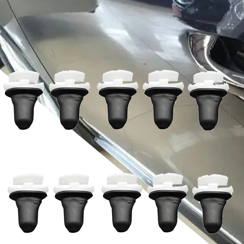 

10 X For Vw Passat Cc 2009 -2012 Front & Rear Wheel Opening Scuff Protection Moulding Retainer Clip
