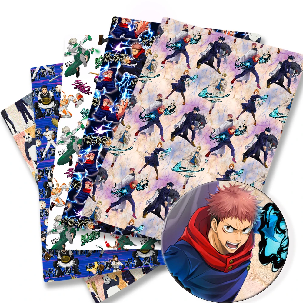 Джутсу касин ткань мультфильм Сделай Сам 140x50 см полиэстер хлопок Фабричный пошив