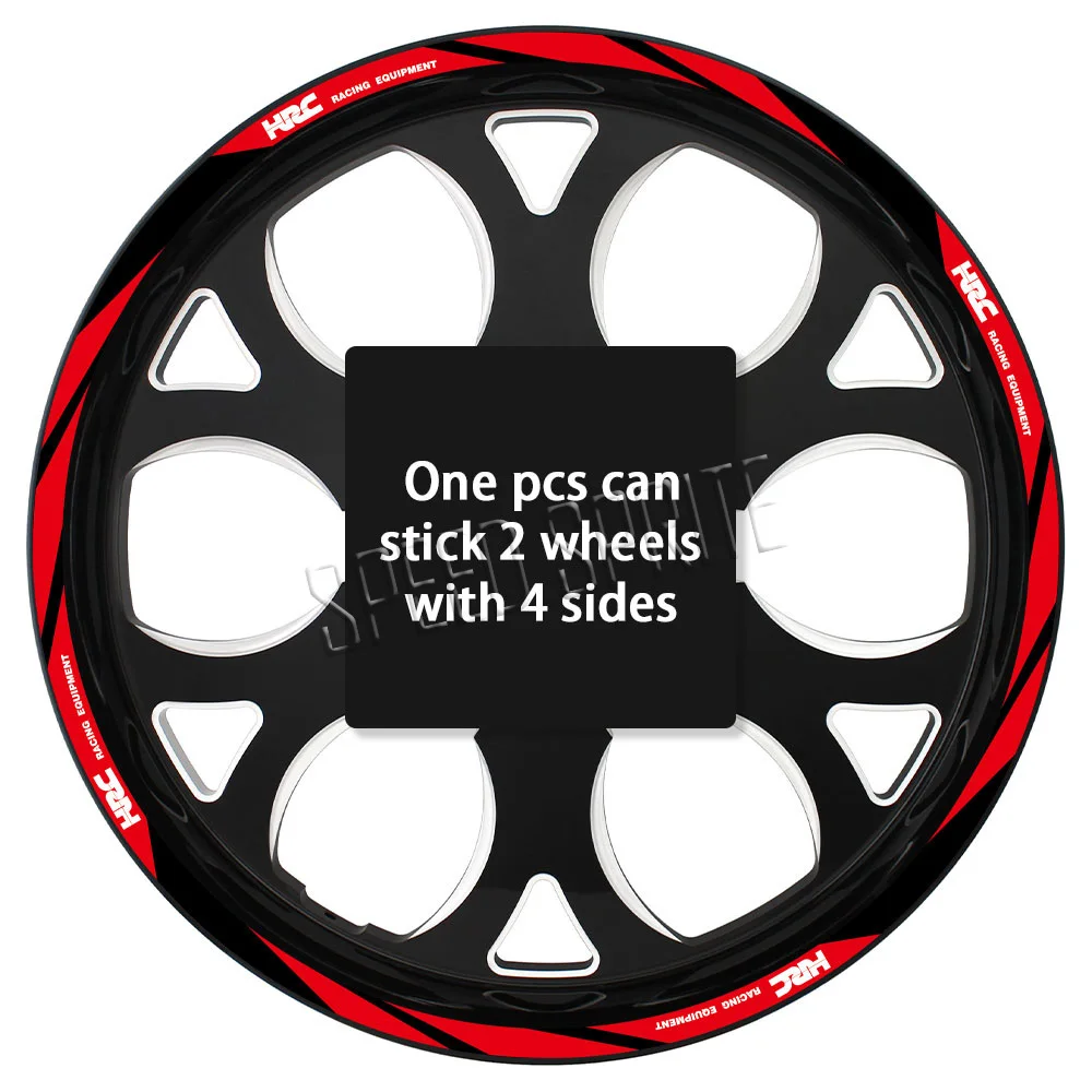 Светоотражающая наклейка на колесо, полоски на обод, лента, наклейка на ступицу, аксессуары для Honda HRC CBR650R cbr 600 rr CBR 600 F4 f4i CBR1000RR 250r
