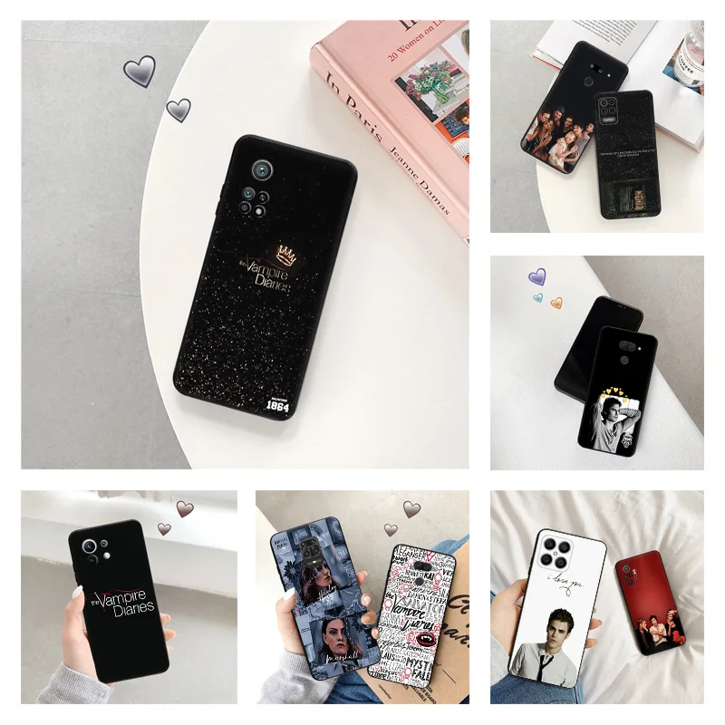 The Vampire Diaries Soft Phone Case For LG K40 K61 K41S K42 K50 K51S K52 K71 K92 G6 G7 G8 K62 Moto G30 G31 G50 G51 G60 G71 Cover