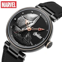marvel gift with box official super hero venom spider iron men quartz watch the avengers cartoon clock relogio masculino