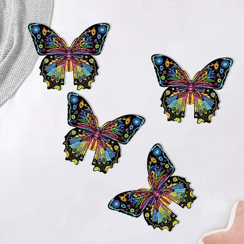 

3D головоломка для взрослых и детей, образовательный подарок, уникальная деревянная бабочка, необычная головоломка с животными