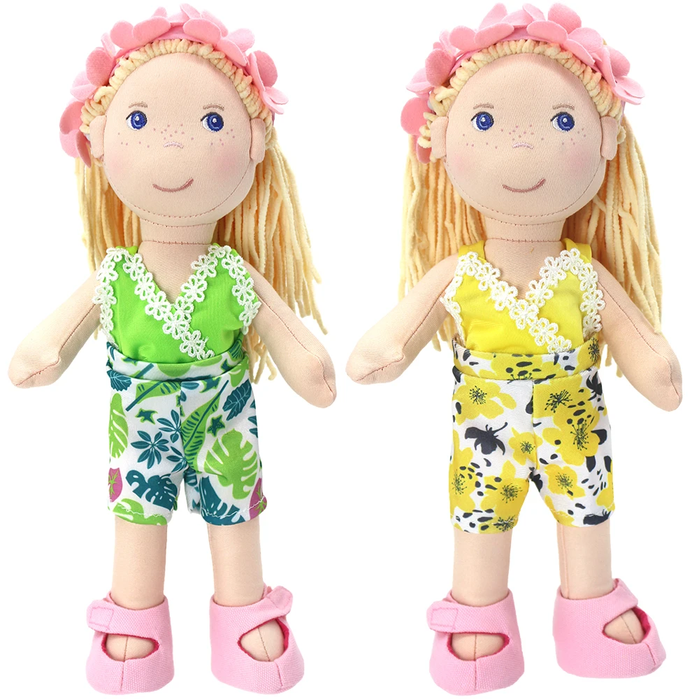 

14.5" Wellie Wishers Doll Bibs Camille Ashlyn Kendall Emerson 36cm Girl Doll Feeding Accessory