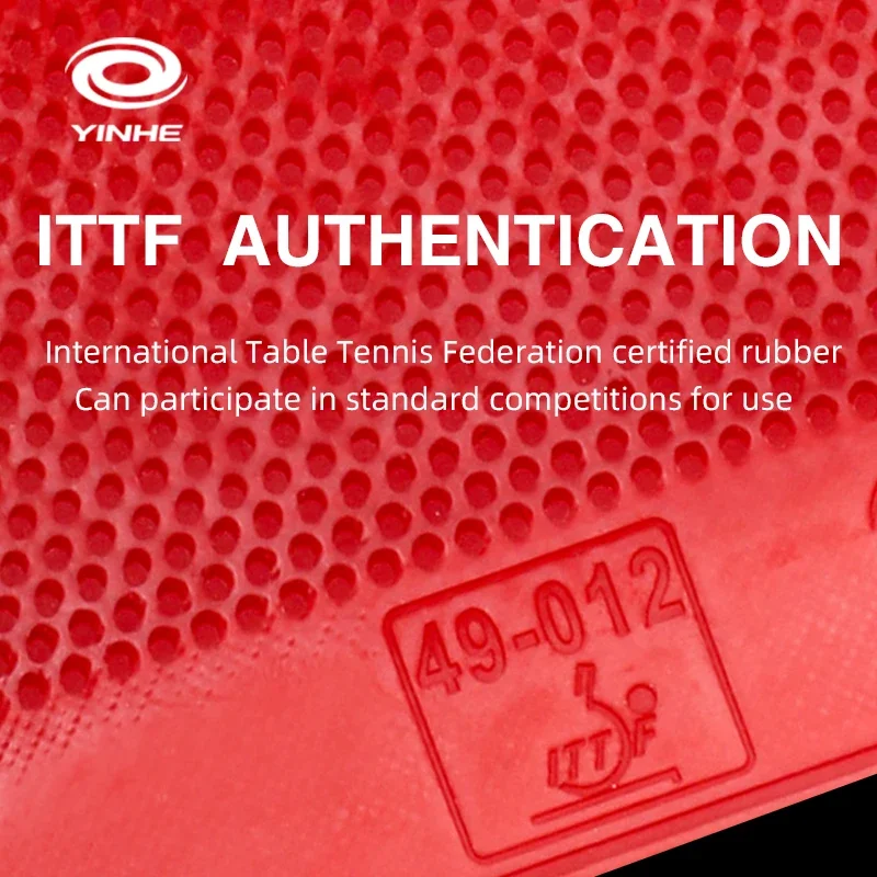 Фото Накладка для настольного тенниса Yinhe Neptune Long Pips-Out OX Single, одобренная ITTF, с губкой №3